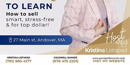 FREE Home SELLER Seminar by Golden Circle Group
