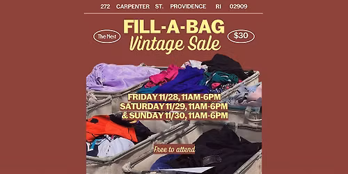 The Nest's $30\/Fill-A-Bag Sale