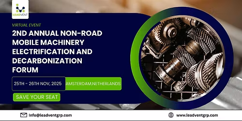 2nd Annual Non-Road Mobile Machinery Electrification and Decarbonization