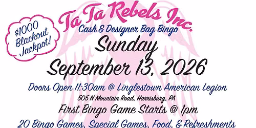 10 Year Celebration - Cash\/Purse Bingo