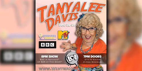 Tanyalee Davis from Last Comic Standing!