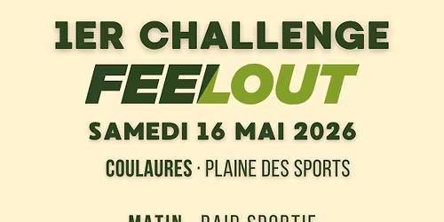 1er Challenge FeelOut \u00b7 Raid\/Triathlon\/Repas\/Concert
