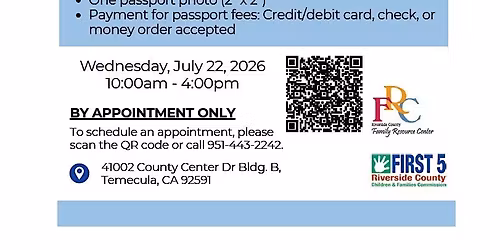 Passport Fair \/ Feria de Pasaportes: Temecula FRC