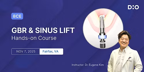 GBR & Sinus Lift Hands-on Course