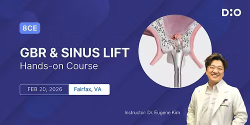 GBR & Sinus Lift Hands-on Course