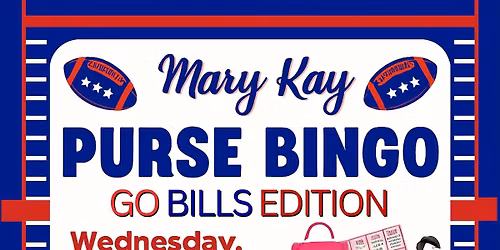 Purse Bingo: Go Bills Edition \u2764\ufe0f\ud83d\udc99