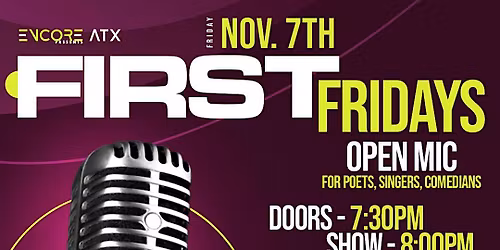 Poetry Jam: Open Mic for Poets, Singers, & Comedians