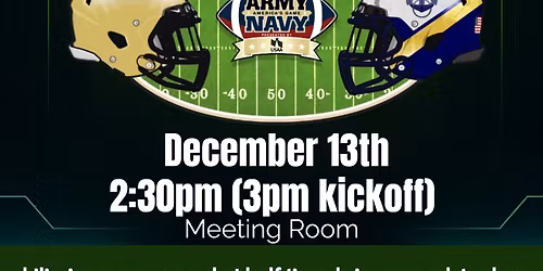 Army \/ Navy Football and Chili cook off