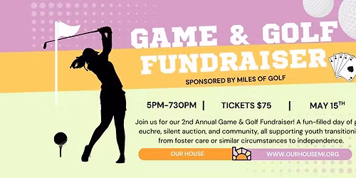 Game & Golf Fundraiser 