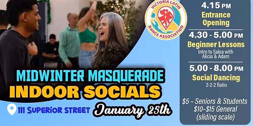 Sunday Sundown Social: Midwinter Masquerade