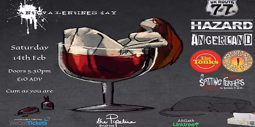 Spitting Feathers back in Brighton, An-Alternative Valentines Day.