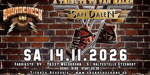 San Dalen \u2013 A Tribute to Van Halen