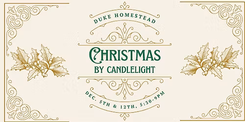Christmas by Candlelight Dec 12th