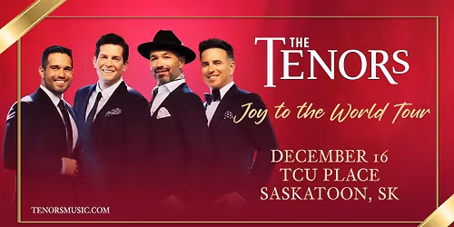 The Tenors: Joy To The World Tou