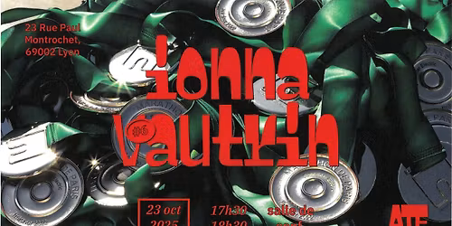 Conf\u00e9rence "\u00c0 TITRE EXP\u00c9RIMENTAL" avec Ionna Vautrin comme invit\u00e9e