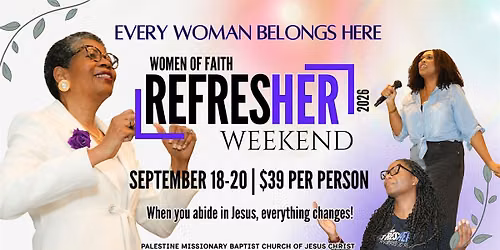 Women of Faith RefresHER Weekend