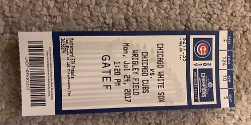 Chicago White Sox at Chicago Cubs Tickets