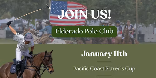 2 PM CLUBHOUSE TABLE -  Sunday Polo -Indio, CA -  1\/11