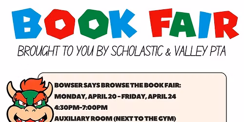 Valley Elementary Book Fair