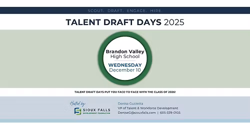 Talent Draft Day - Brandon Valley