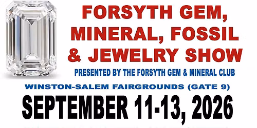 55th Forsyth Gem, Mineral, Fossil, Jewelry Show