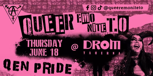 Queer Emo Nite TO V.25 Pride Edition