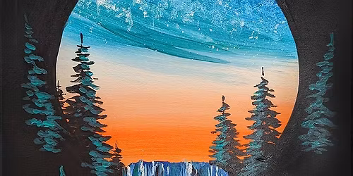 Paint and Sip Event: Sunset Waterfall