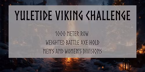Yuletide Viking Challenge