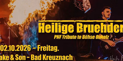 02.10.2026 - Heilige Bruehder live in Concert