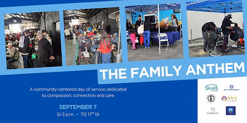 The Family Anthem Volunteer Opportunity - BZP Bakersfield
