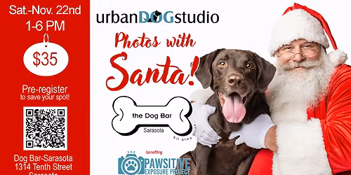 Photos with Santa-Urban Dog Studio\/Dog Bar Sarasota