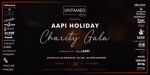 Untamed Agency AAPI Holiday Charity Gala