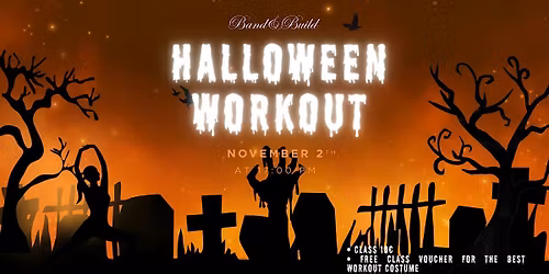 Girl's Outdoor Booty Workout + Meetup (Halloween class! )