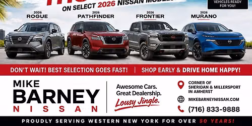 Summer Event - Mike Barney Nissan - 0% APR