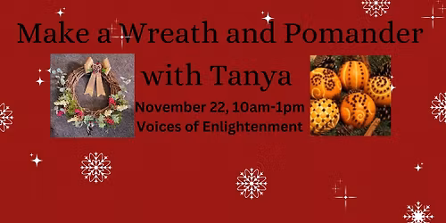 Make a Wreath and Pomander with Tanya