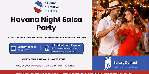 Centro Cultural Cubano - Havana Night Salsa Party