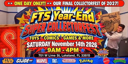 Florida Toy Shows EOY 2026 Collectorfest