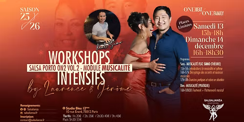 WORKSHOP INTENSIF ON2 J\u00c9LAU VOL.2, \u00c9dition Musicalit\u00e9\ud83c\udfb6