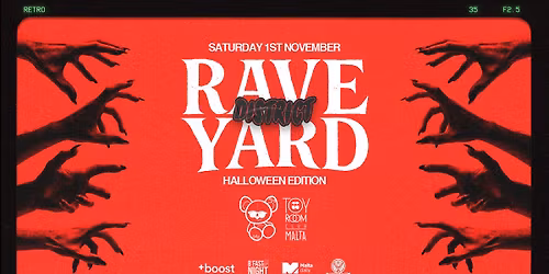 District presents: RAVE YARD - Halloween Edition. \ud83d\ude08
