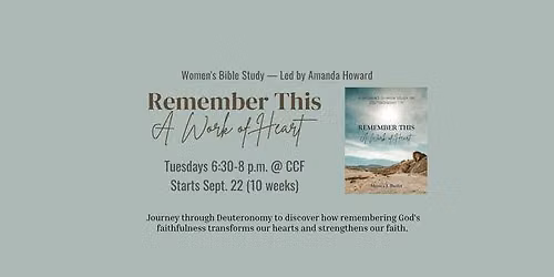 Remember This - Women's Bible Study