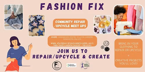 Fashion Fix Workshops: Repair & Upcycle Your Wardrobe!