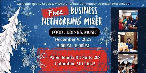 McArthur Realty Group FREE Networking Business Mixer