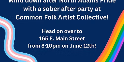 North Adams Pride Sober Afterparty