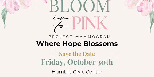Bloom in to Pink 