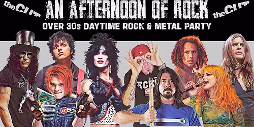 NEWCASTLE An Afternoon of Rock - Rock\/Metal for over 30s: 3pm-7pm