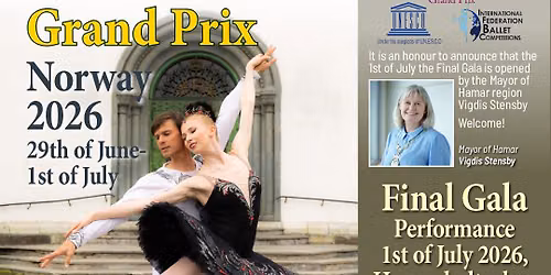 World Ballet Grand Prix Norway 2026 \u2013 5th Anniversary Edition!