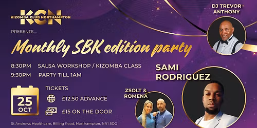 KCN "The SBK Edition" Monthly Party