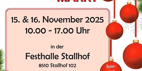 Weihnachtsmarkt Stallhof