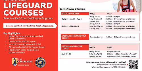 Lifeguard Instructor Course