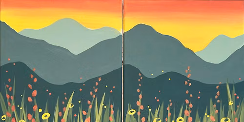 Autumn Fields Paint Party!